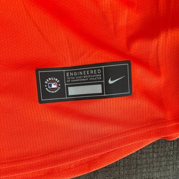 Nike Authentic Baltimore Orioles Cal Ripken Jr Baseball Orange Jersey - Picture 4 of 6